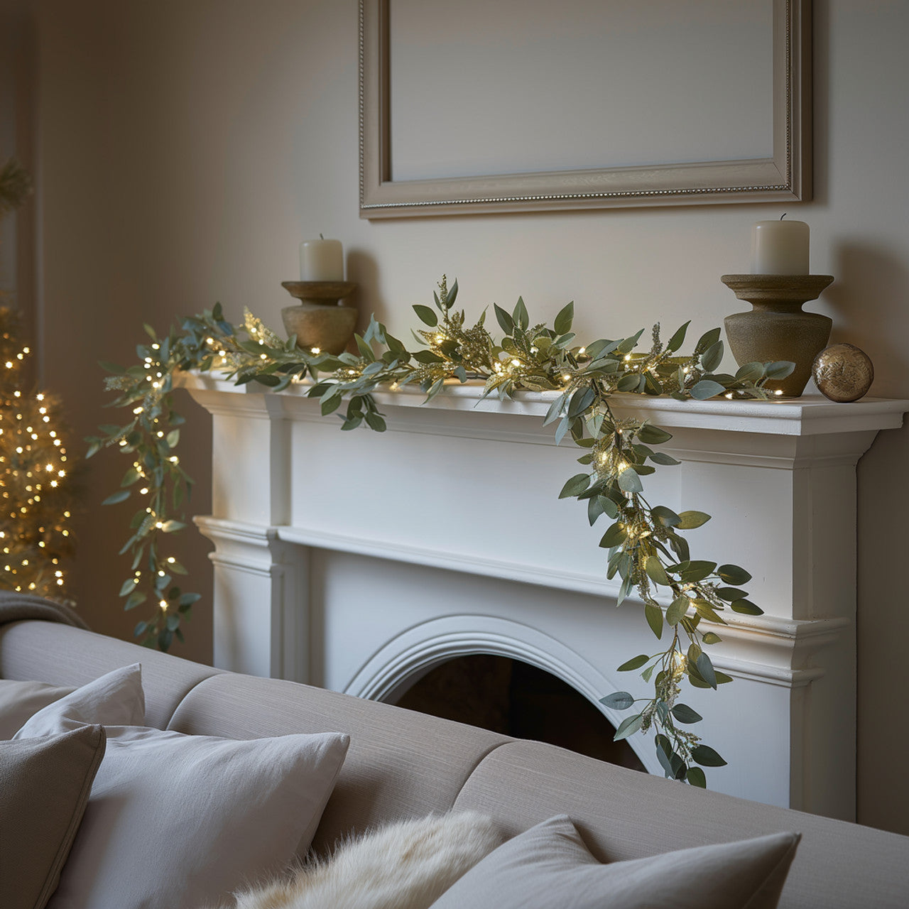 Twinkling Tree Olive Vine by Casa Solaro™
