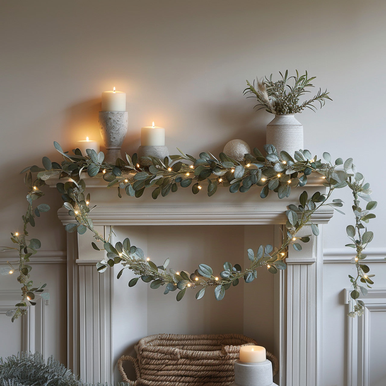 Twinkling Tree Olive Vine by Casa Solaro™