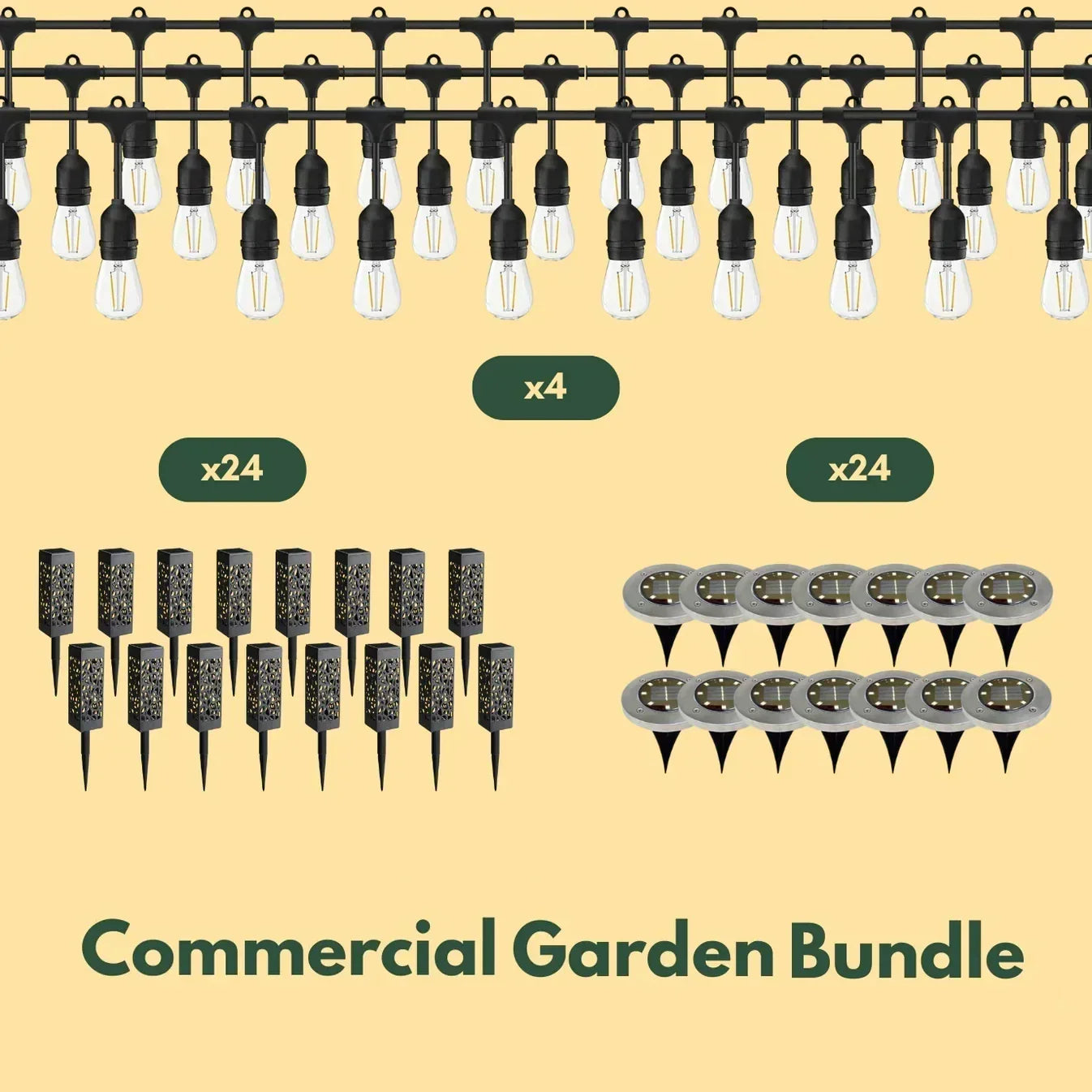 Casa Solaro™ Commercial Garden Bundle