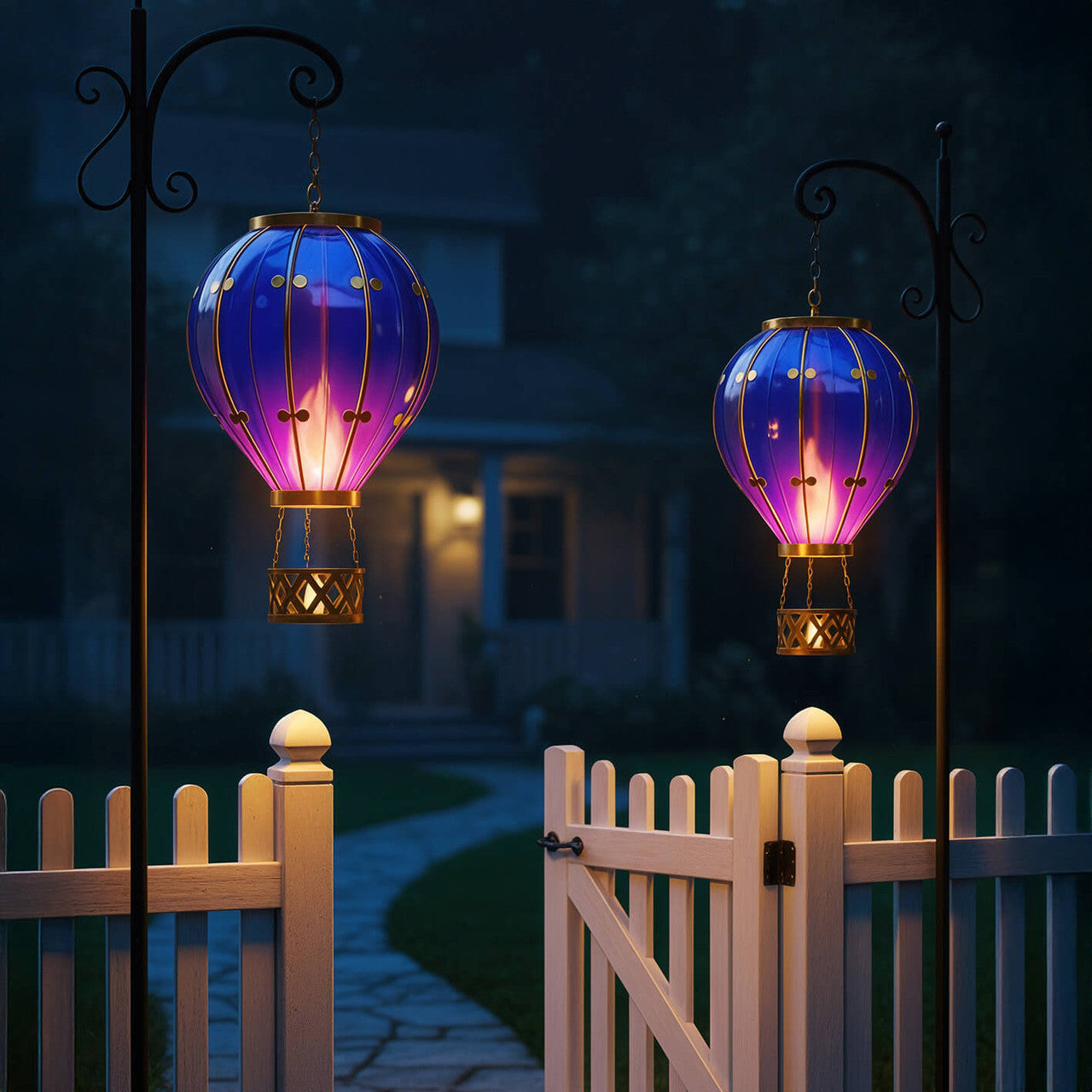 Twinkling Tree Hot Air Balloon by Casa Solaro™