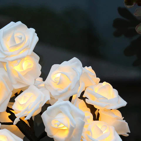 The Twinkling Tree Charming Rose Tree by Casa Solaro™