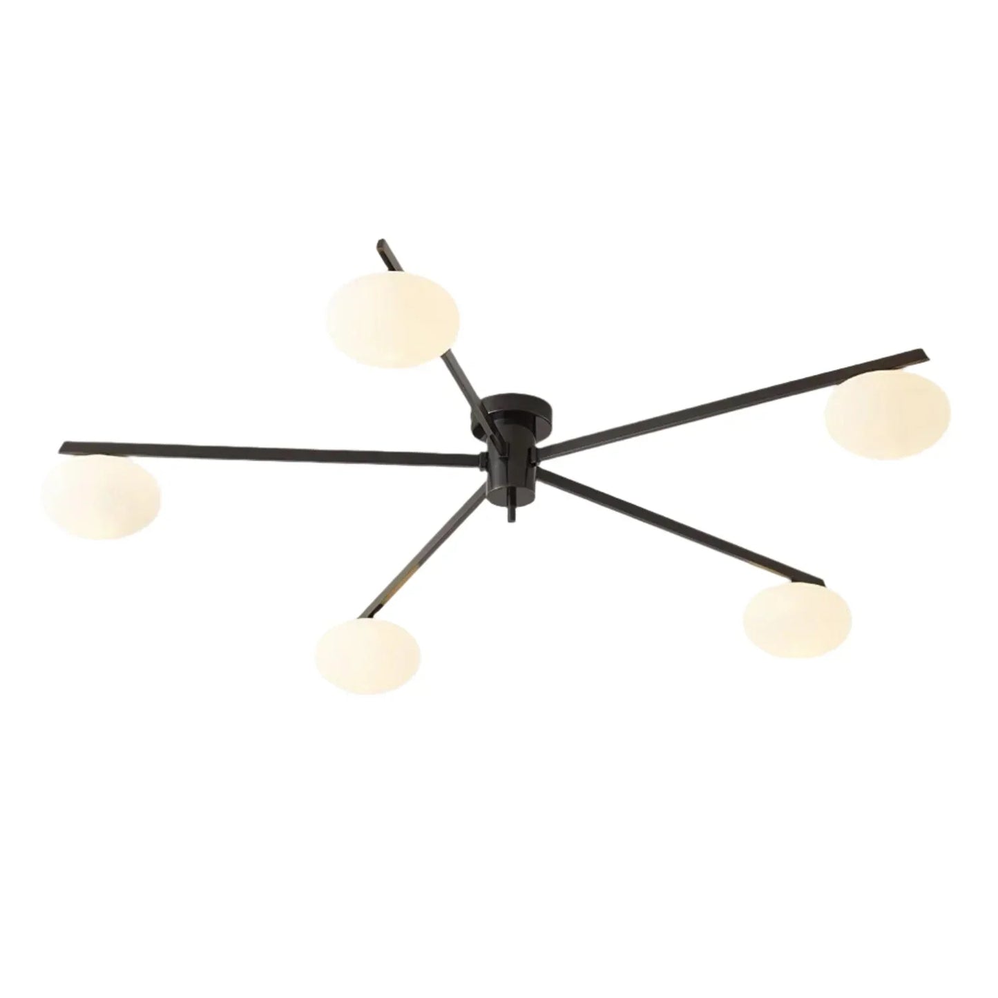 Drusilla Minimalist Scandinavian Glass Ceiling Lamp