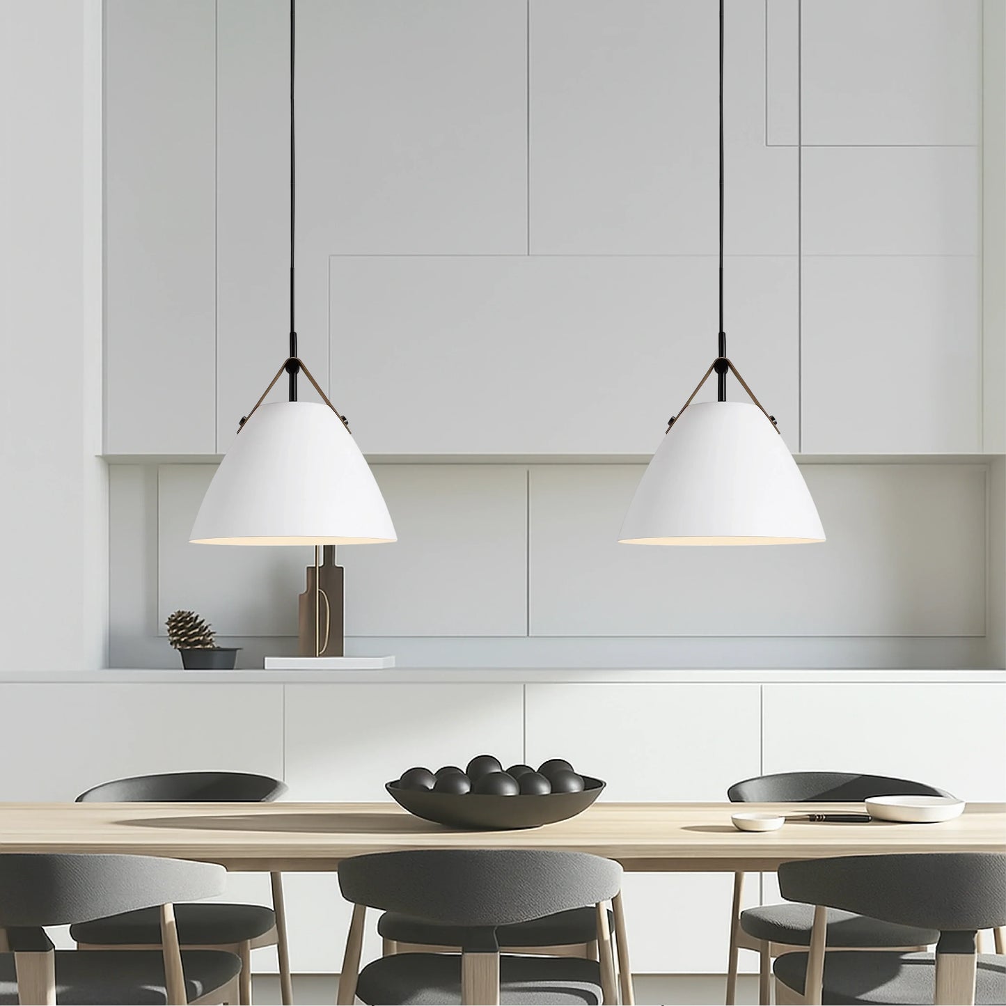 Orantha Scandinavian Pendant Lamp with Colorful Design