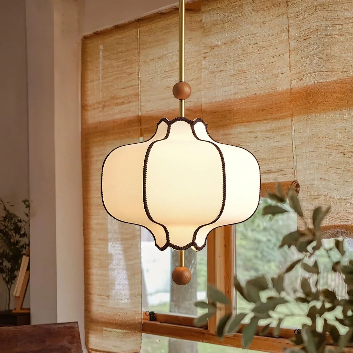 Lycia Scandinavian Fabric Pendant Lamp