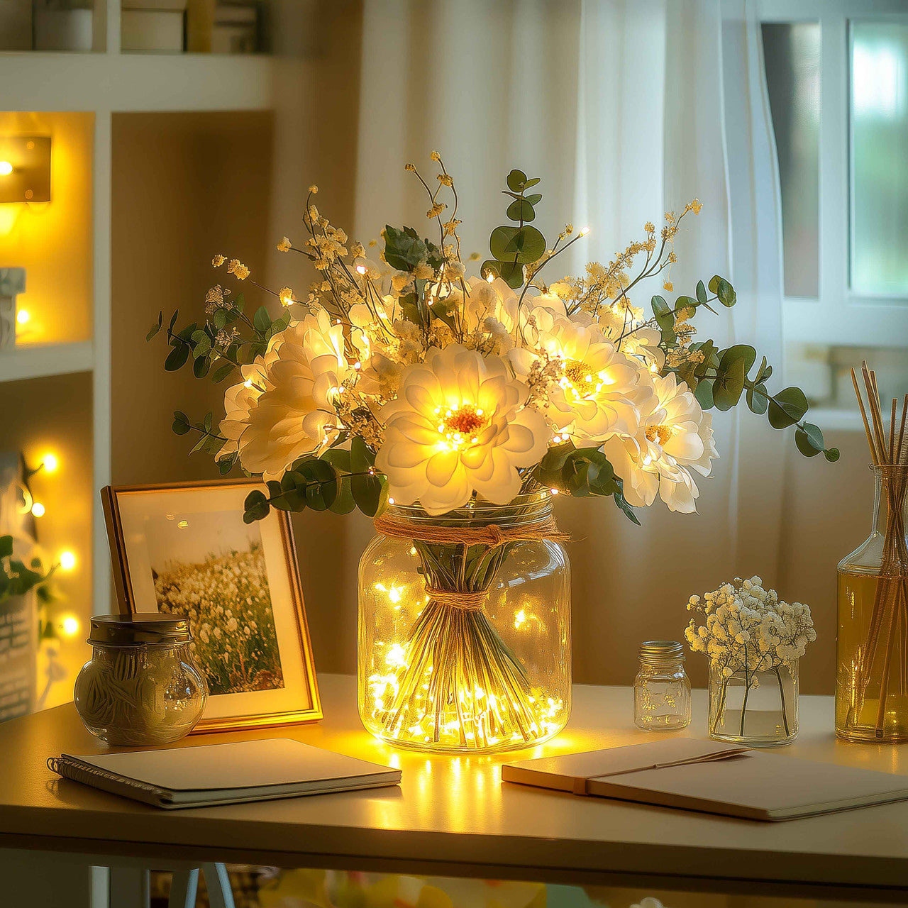 Twinkling Tree Magical Meadow Flowers by Casa Solaro™