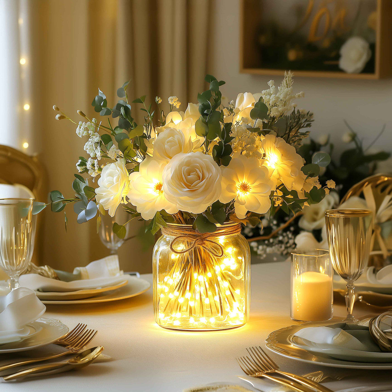 Twinkling Tree Magical Meadow Flowers by Casa Solaro™