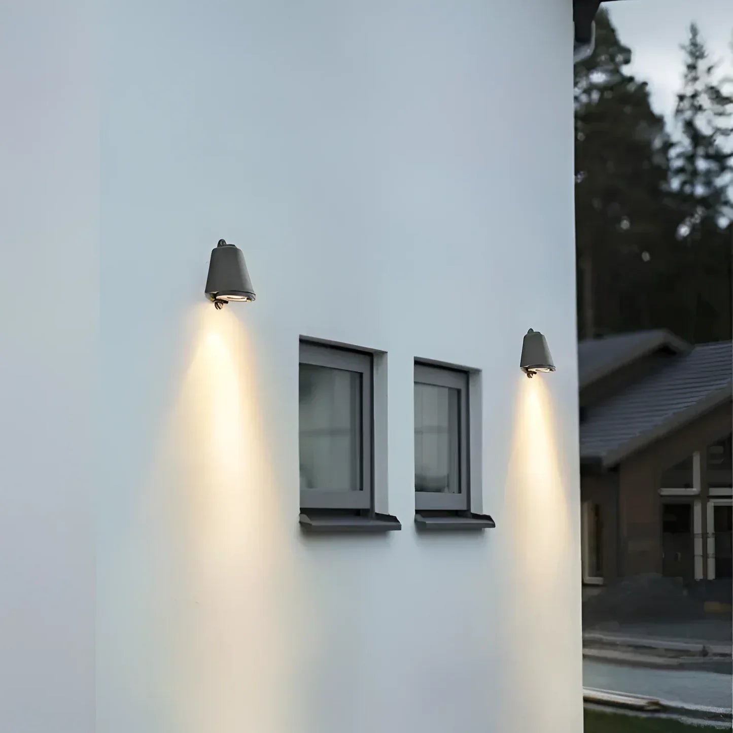 Aureva Minimalist LED Outdoor Wall Lamp