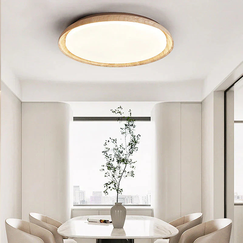 Palora Wabi Sabi Travertine LED Ceiling Lamp