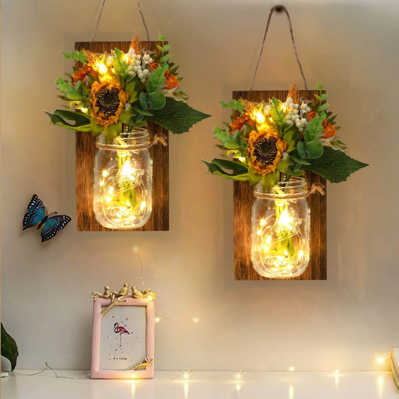 Twinkling Tree Blossom Sconce by Casa Solaro™