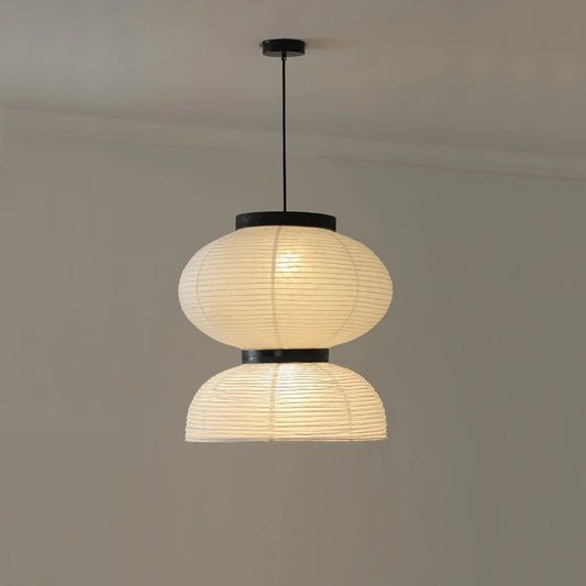 Illyra Paper Japandi Hanging Lamp