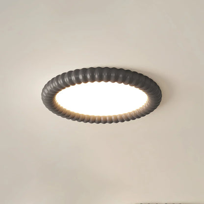 Aetheria Modern Ceiling Lamp with a Wavy Design