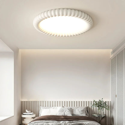Aetheria Modern Ceiling Lamp with a Wavy Design