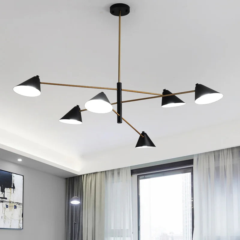 Caelina Scandinavian Art Pendant Lamp for Dining Room