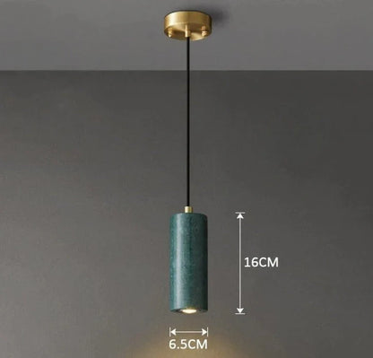 Velena Minimalist Marble LED Pendant Lamp