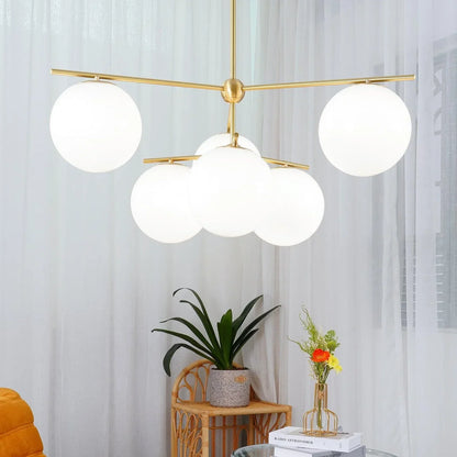 Calista Luxury Brass Chandelier