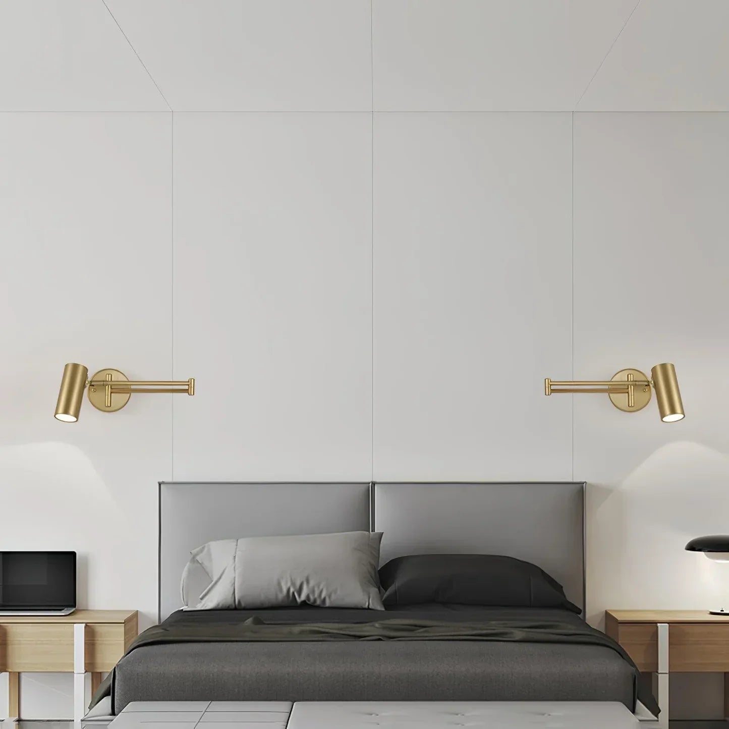 Marena Adjustable Modern Metal Wall Lamp