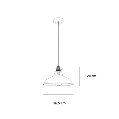 Silvan Colored Retro Pendant Lamp