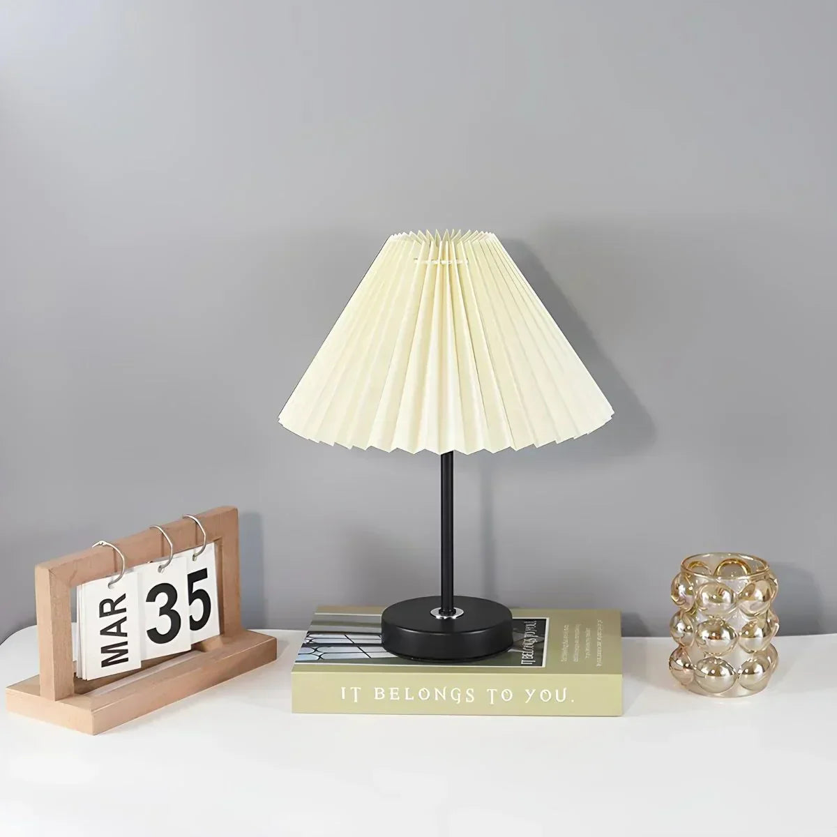 Linen Cap Table Lamp