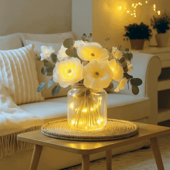 Twinkling Tree Magical Meadow Flowers by Casa Solaro™