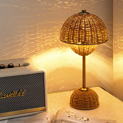 WeaveCraft Table Lamp