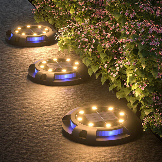Rust-proof Onyx Solar Ground Light (Pack of 4)